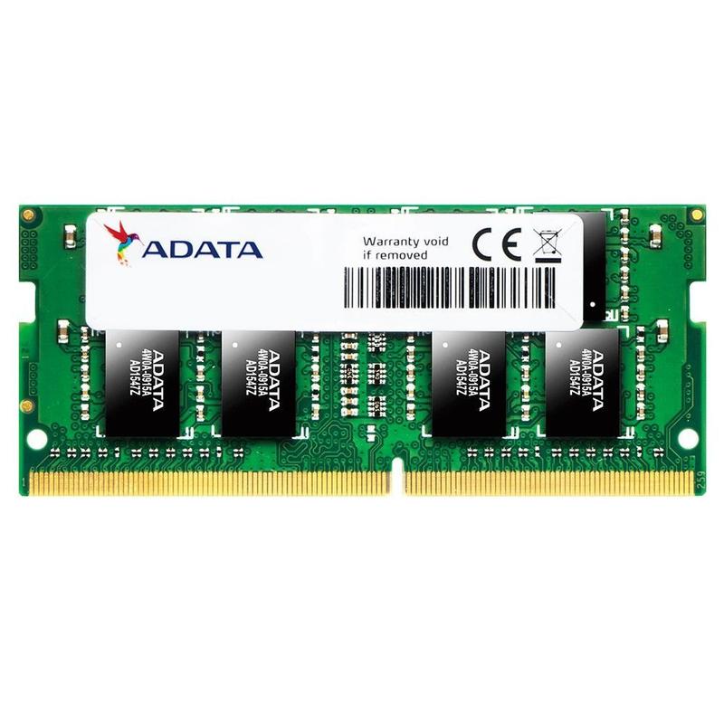 Memória Adata p/ Notebook 8GB 2666MHz DDR4 CL19 AD4S266688G19-SGN